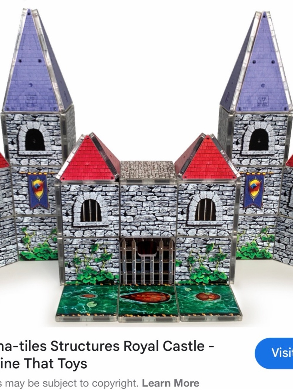 2 sets of Magnatile Royal Castle